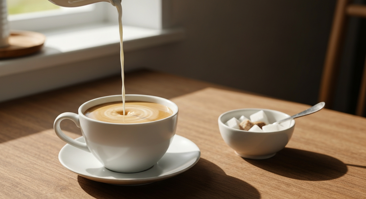 Ile kalorii ma kawa z mlekiem? 2