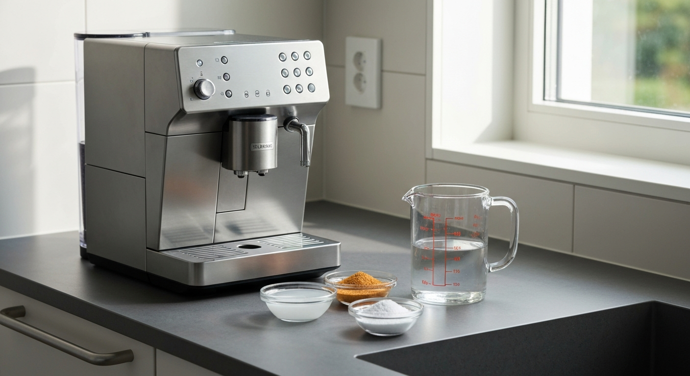 Czym najlepiej odkamieniać ekspres do kawy? 2