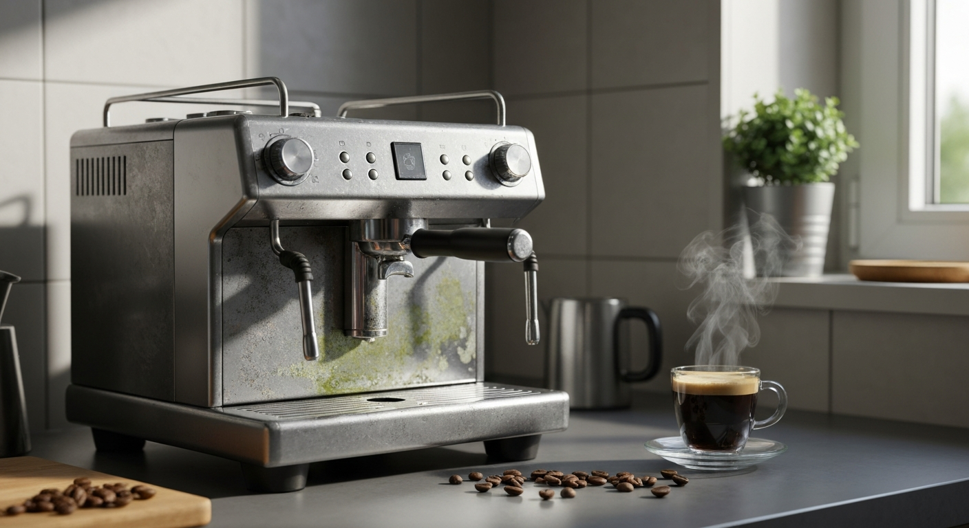 Czym odkamienić ekspres do kawy? 2