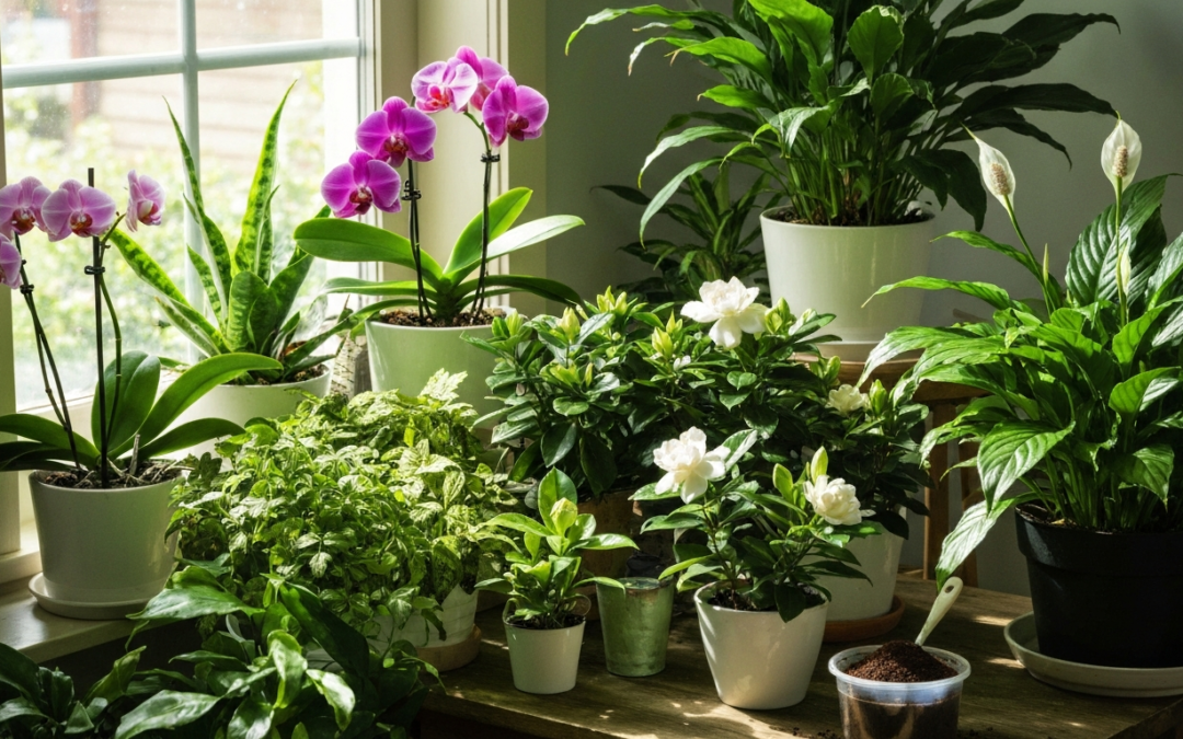 Do jakich kwiatów doniczkowych można używać fusów z kawy?